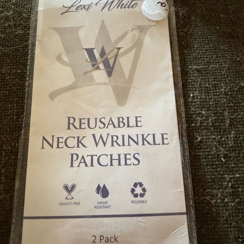 Reusable Neck Wrinkle Patches
